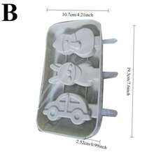 Silicone Popsicle Mold Ice Cream Mold With Lid Reusable Ice Cube Maker Tray DIY Homemade Ice Lolly Mold Kitchen Gadgets Ice Cream Popsicle Making Tool Multi Shape Ice Cube Tray Mold Cheese Kitchen Accessories - Multicolor - View 21