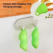 Magic Beans Bottle Cleaner, Bottle Cleaning Sponge, Beans-Shaped Bottle Cleaning Sponge, Reuseable Bottle Cleaning Sponge, Heat Resistance Bottle Sponge For Internal Cleaning Of Small Mouth (3 Pcs) - 1 - View 5