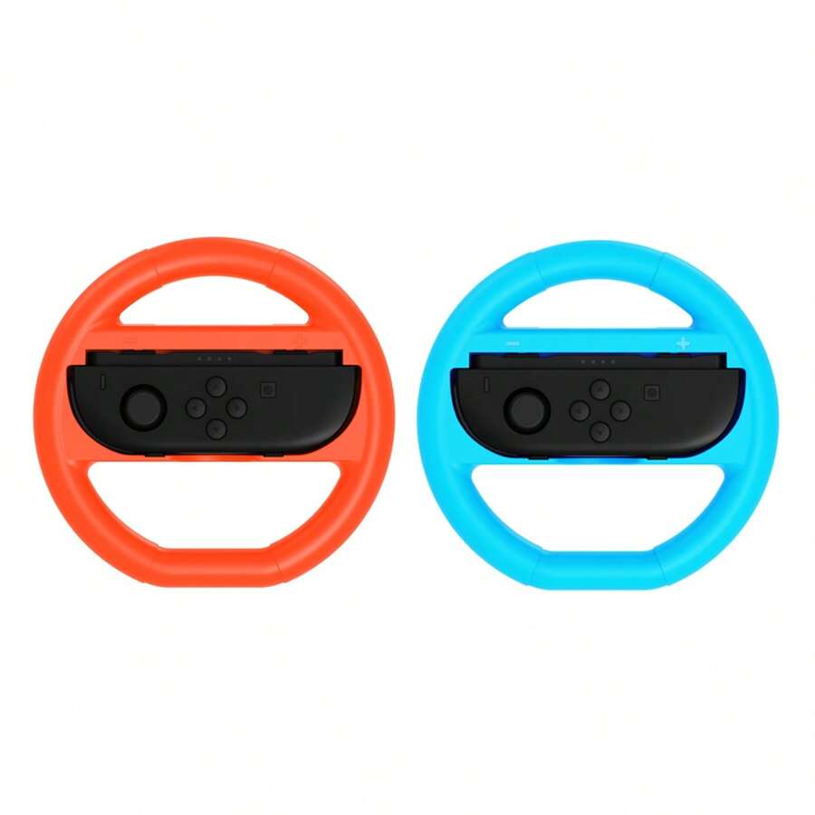 2 pièces de poignées de volant compatibles avec la manette 2, design ergonomique rond confortable, antidérapant, améliore l'expérience de jeu