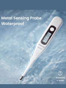 PHILIPS 飞利浦新安怡体温计 快速精准测温 NTC温度传感器，灵敏度达0.1℃ 记忆功能，开机显示上次测量值