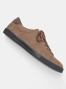 Mocasines clásicos y retro para hombres, con suela de goma, cómodos zapatos deportivos planos para uso diario y desplazamientos estudiantiles