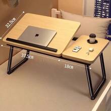 Laptop Desk For Bed Or Sofa Knee Desk, Bed Work Table, Home Desk, Breakfast Tray Table, Desk With Cup, Bed Observation Table, Bed Laptop Stand, Foldable Desk Legs Desk Is Suitable For Use In College Dorms, Single Living, Rental Housing, Tatami Rooms - Multicolor - View 13