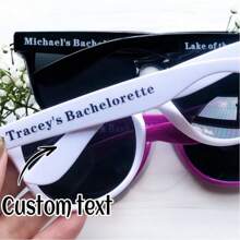 1 Stück individuell gestaltbare vintage Modebrillen, Partymodebrillen, Hochzeitsparty Modebrillen, anpassbarer Text, Reiseessential, tolles Geschenk für Familie, Freunde, Liebste, Urlaubsgeschenk, einzigartiges Geschenk, personalisierte Modebrillen