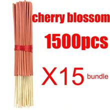 22 cm/8,66 cala Czyste bambusowe kadzidełka, niski popiół, 24 szt./opakowanie, 12 różnych zapachów, odpowiednie do domu, hotelu, pokoju, długotrwały zapach eliminujący nieprzyjemny zapach i oczyszczający powietrze