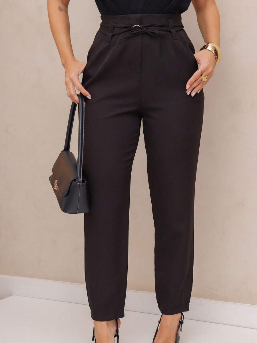 Women Pants - Black - View 1