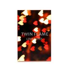 1pc Twin Flame Love Notes Tarot Cards, Oracle Card Game For Family Gathering & Entertainment - Pink - View 7