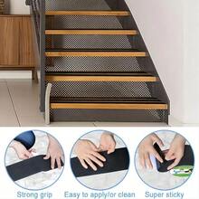 1pc Heavy Duty Anti-Slip Tape, Waterproof Outdoor/Indoor Non-Slip Stair Tread Grip, Non-Slip Tape For Stair Steps, Walkway