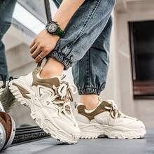 Women Plus Size Shoes Women's Shoes 2025 New Summer  All-In-One Mesh Surface Breathable Shoes Spring And Autumn Increase Leisure Sports Shoes - 米色 - 查看 11
