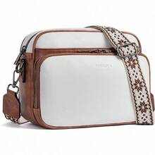 Crossbody Purses For Women ,Vegan Leather Medium Crossbody Bag,Women's Crossbody Travel Purse Built In Wallet - Z01-beige Brown - View 1
