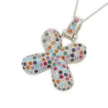 1pc A-Z Bubble Letter Fashion Gold Necklace, Suitable For Men And Women Everyday Wear