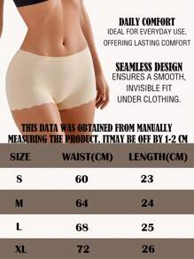 1 buc femei boxer chiloți Boyshort de siguranță chiloți fără sudură chiloți pantaloni scurți de mătase gheață respirabil moale piele-prietenoasă scurti chiloți confortabili lenjerie de vară pantaloni scurți lenjerie feminină