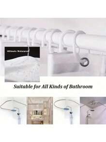 1 pièce de rideau de douche avec motif de basketball, en tissu de polyester opaque avec crochets. Décoration murale et de salle de bain pour la douche, convient pour toutes les saisons et les rentrées scolaires