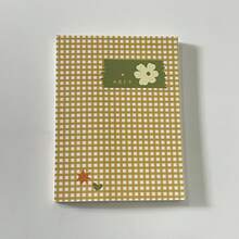 1pc Cute Tomato Grid Notebook, Easy To Carry Mini Blank Notebook, Suitable For Diary, Drawing, And Bookkeeping, School Supplies,Back To School - Multicolor - View 6