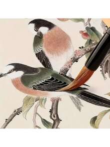 1支/3支/6支/10支/20支/30支/50支竹书法和绘画毛笔，中国毛笔，楷书，返校，学校用品 - 彩色 - 查看 5