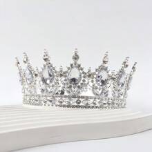 1 Stück Mehrfarbige Prinzen- & Königinkrone, geeignet als Geburtstagsparty- oder Volljährigkeitsgeschenk für Mädchen, kann im Alltag und auf Partys getragen werden, süße Krone, perfekt für Geburtstagsfeiern