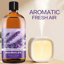 KOURUILIFE Aceite esencial aromático de plantas, con aromas de fresa, limón, lavanda, rosa y menta. Ambientador, desodorante, apto para máquina de aromaterapia, humidificador, difusor, para interior del hogar, dormitorio, estudio, oficina. Contiene múltiples sabores, regalo ideal para familiares y amigos.
