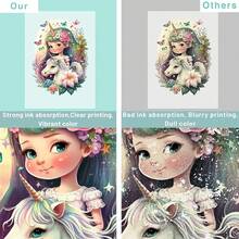 Photo Transfer And Coloring Supplies - 8.5x11吋 - 50張 - 查看 7