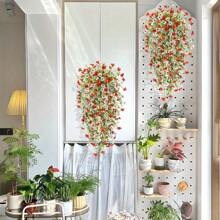 UV-Resistant Daisy Hanging Flowers - Realistic Artificial Flower Decor For Indoor And Outdoor, Perfect For Porch, Window, Yard - Easy Maintenance