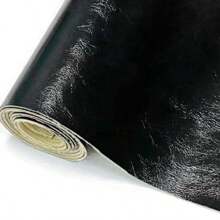 54inch Vintage Oil-Wax Self-Adhesive Leather Patch – Durable Peel And Stick Faux Leather Repair Tape For Sofa, Couch, Car Seat, Furniture, Dashboard, Notebook – Matte Finish, Easy To Cut, No Residue (Brown/Black)