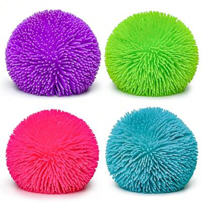 1/4 piezas Bolas sensoriales de colores para apretar, juguetes antiestrés, juguetes de alivio del estrés y juguetes de apretón sensorial para bolsas de regalos, recuerdos de fiesta, juguetes para apretar, juguetes sensoriales, recuerdos de fiesta, regalos de cumpleaños