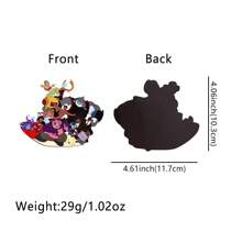 Disney 1 pièce Broche Disney Stitch, épinglette émaillée distinctive - Insigne mignon pour sacs à dos et vêtements, accessoire de broche pour vêtements, attache de sac