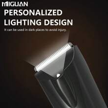 1 pieza Recortadora eléctrica de vello corporal para hombre, color negro, con carga USB, apta para Body, barba, piernas y brazos, afeitado, afeitado, regalo de vacaciones. Capacidad de batería 500mAh