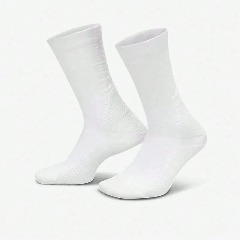 Nike 1 Pair Unisex White Unicorn Print Crew Socks - White - View 1