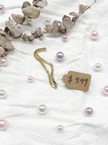 100 Stücke Kraftpapier Preis-/Geschenkanhänger, blanko beschreibbare Preisschilder mit Aufhänge-Gummischlaufe, kleine Markierungs-Anhänger für Geschenkverpackung, Kleidung, Schmuck-Preisauszeichnung