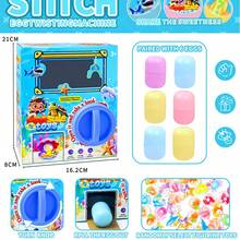 1 件抓蛋机玩具，含 6 个盲盒惊喜蛋 - 有趣的抓蛋游戏，神秘奖品自动售卖，适合派对和礼物 - 彩色 - 查看 4