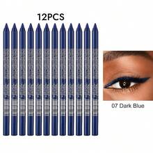 12PCS Colored Eyeliner Gel Pens Automatic Rotating Glue Eyeliner Pen Waterproof, Not Easy To Remove Makeup Lasting, Not Easy To Smudge The Glue Eyeliner Pen - Nhiều màu - Xem 8