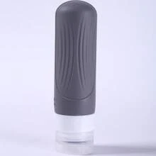 1pc Silicone Travel Refillable Bottle, Portable 90ml Containers For Shampoo, Body Wash, Lotion