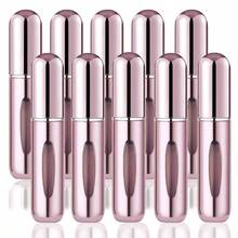 10 件带盖香水雾化器，化妆品香水香薰爽肤水储存容器美容 DIY 工具旅行必需品，便携式细雾喷雾瓶旅行配件，毕业