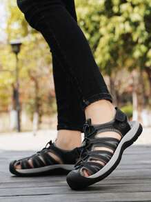 Sandalias de verano para mujer, sandalias cómodas 2025 Nuevos tenis de diseñador, sandalias ligeras para uso al aire libre para mujer en la playa