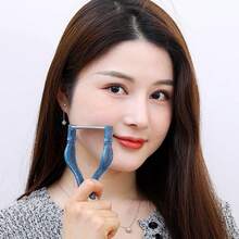 1 buc. Aparat de îndepărtare a părului facial reutilizabil pentru femei, specializat pentru îndepărtarea părului de pe buze, bărbie, obraz, gât, potrivit pentru față