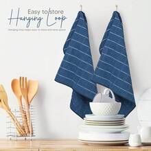 Utopia Towels - Microfiber Cleaning Cloth Navy - 8 Pcs (12x12 Inch), Cleaning Rags For Housekeeping, Lint Free Reusable Cleaning Cloths For House Washable- Kitchen Towels - Car Washing Cloth - Navy - View 5