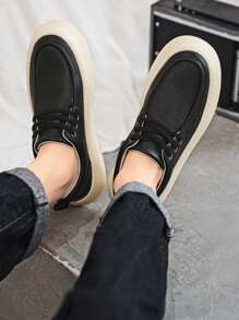 Herren Leicht Anti-Rutsch Leder Oberfläche Mode Lässig Vielseitig Sneaker Schuhe