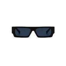 Original OG Narrow Dark Black Frame Rectangular Black Square Shades Sunglasses - as pic - View 4