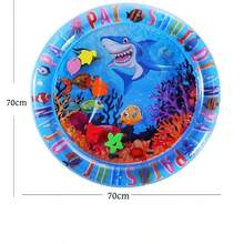 Summer Activity Mat For Infants, Inflatable Crawling Pad, Cartoon Animal Cooling Mat, Suitable For 3 Months+ Newborns And Infants - Multicolor - View 16