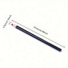 6pcs Fabric Chalk Markers - Pre-Sharpened, Water Soluble Tailor's Chalk Pens For Sewing, Fashion Design & Pattern Drafting, Multi-Color Fabric Marking Tools For Textile, Garment & Crafts - White, Red, Black, Beige