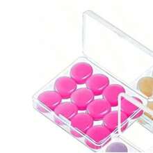 12 protetores auriculares de silicone reutilizáveis para natação e sono - à prova d'água, ajuste macio, coloridos - design confortável para esportes aquáticos, festivais e muito mais, equipamentos de natação