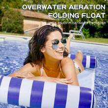 Inflatable Pool Floats Hammock, Water Hammock Lounges,Pool Floaties Toys,Multi-Purpose Swimming Pool Accessories(Saddle, Lounge Chair, Hammock, Drifter) Pool Rafts Lounge Chairs Floating,Adults Vacation Fun And Rest Suitable For Swimming Pool, Beach, Outdoor