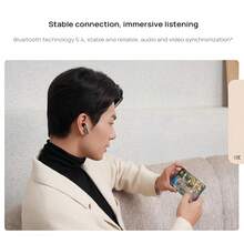 Huawei Auriculares inalámbricos Bluetooth FreeBuds SE 3: batería de larga duración y carga rápida | Resistencia al agua y al sudor IPX4 | Ligeros y cómodos | Conexión estable | Control táctil - Dorado - Ver 3