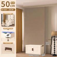 5/4/3/2/1 Layer Storage Cabinet, No Installation Required, Clothes Organizer Box, Plastic Folding Utility Storage Cabinet - Multicolor - View 35