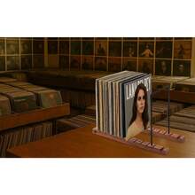 Record Storage Holder 50 Album Holder Display Stand Metal Display Rack For Albums - Variant1 - View 5