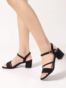Women's Woven Sexy Peep Toe High Heel Sandals