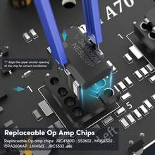 AIYIMA A70 PFFB付きバランスステレオアンプ、TPA3255 デスクトップ・ホームシアター用2チャンネルクラスDアンプ ブックシェルフ型スピーカー、XLR＆RCA入力＆トリガー入力、DC48V 5A電源アダプター付き - 1 - チェックする 4