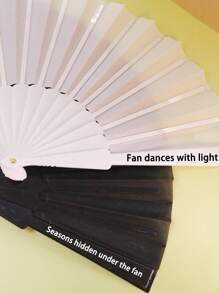 LICVIC Personalisierter Klapp-Fächer, faltbarer Damen Personalisierter Fächer, Personalisierter Klapp-Fächer, Personalisierter faltbarer Handventilator für den Urlaub, Dekorativer Fächer, Buchstaben Fächer, Geburtstagsgeschenk, Hochzeitsgeschenk, Jubiläum, Brautjungferngeschenk, Foto-Requisite, Dekoration, Schlafzimmer, Wohnzimmer, Freunde, Familie, Männer, Frauen