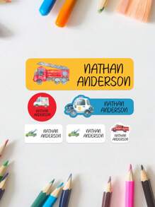 Stick On Name Labels, School Name Stickers, School Name Tags, Children's Name Labels For Clothes, Pink Name Labels,Lunch Box Sticker, Back To School,Name Label Pack,Waterproof Labels,Daycare Labels,School Labels,Name Stickers,Bottle Labels,Camp Labels,Custom Labels