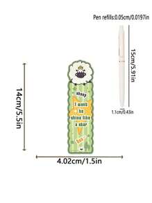 31pcs/Set Colorful Animal Themed Bookmarks, Suitable For Students, Animal Party Gifts, Teenagers Book Lovers, Minimalist & Artistic Style, Comes With Neutral Pens, Great For Classroom Gifts School Supplies,Back To School