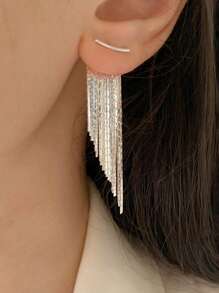 1 paar luxe kwastoorbellen van 925 sterlingzilver voor dames, veelzijdige sieraden voor dagelijks gebruik, minimalistisch nicheontwerp, verjaardagscadeau voor vriendin of zus, dameskeuze